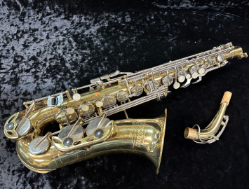 Vintage Armstrong 3000 Alto Saxophone Original Lacquer and Nickel Keys, by Keilwerth Serial #2013